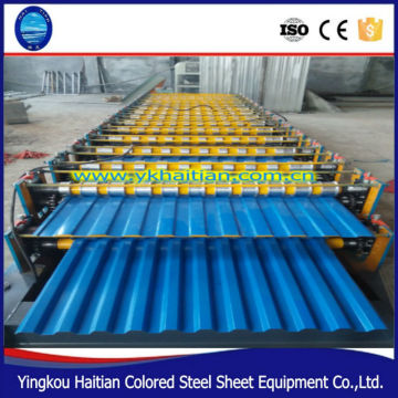 Supplier Corrugated Double Layer Roof Machine/metal roofing machine/metal roof profiling machine