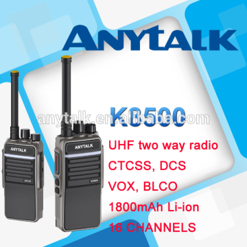 Anytalk K8500 5W UHF transceiver