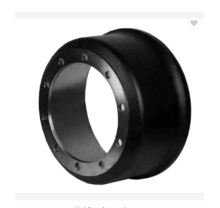 Truck trailer wheel brake drum