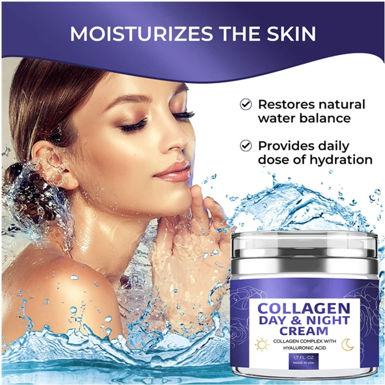 Collagen Cream Organic Anti Aging Face Moisturizer Skin Care Crean