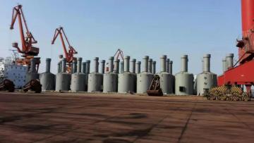 FRP scrubber environmental protective equipment