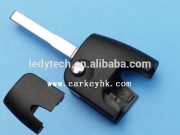 Car keys head 3 button flip remote key fob