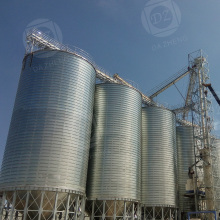 Meat pig fattening feed corrugated steel plate silo