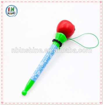 Promotional Bounce Ball Pen , Soft Fruit Bouncing Ball Pen , Best Ballpoint Pen