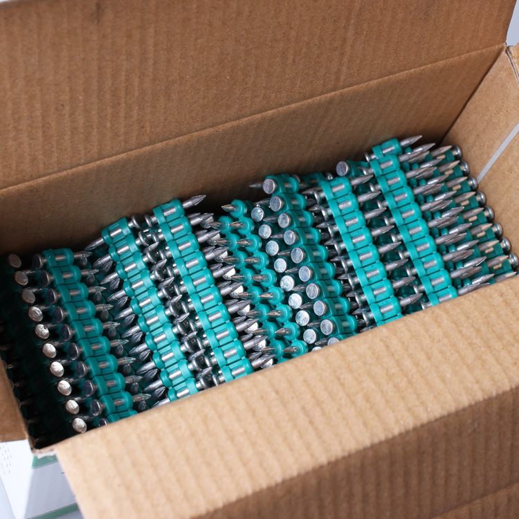 Зеленый фиксированный газовый гвоздь green fixed clip-tip gas nail