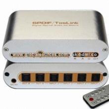 Toslink/optical audio matrix 4x2