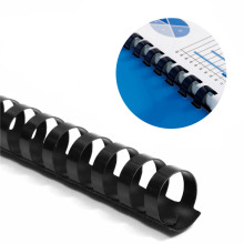 A4 Paper Notebook with 21 Rings Plastic Spiral Coil Binding