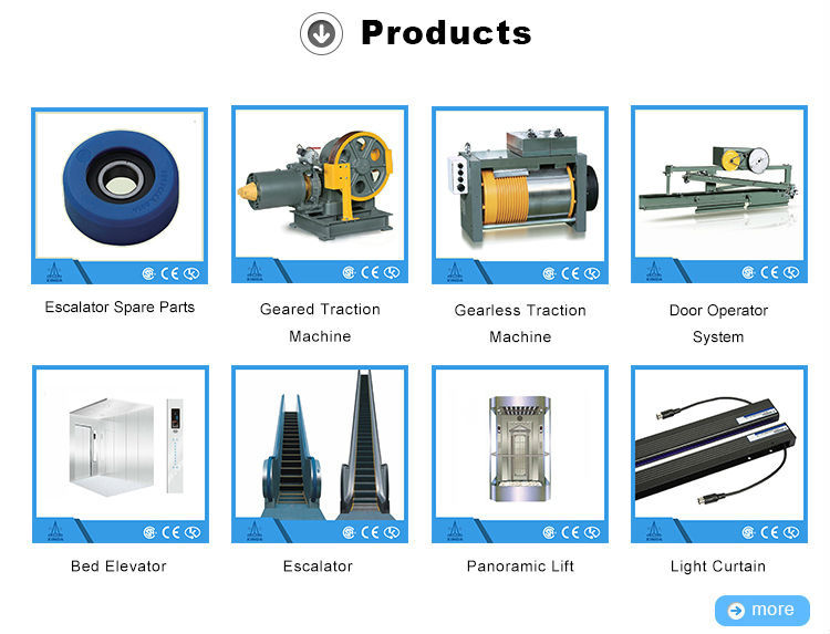 Elevator Roller Guide Rail Bracket For Lift With Fish Plate