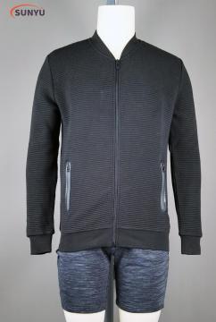 Men's standcollar longsleeve sweatjacke