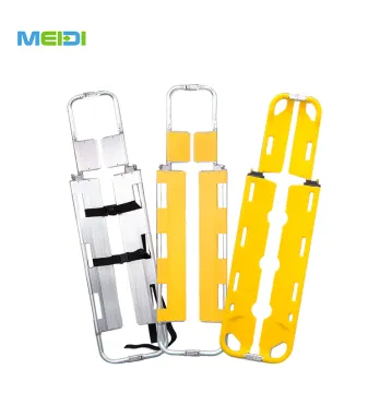 Medical Emergency Stretcher Portable Folding Scoop Stretcher with Straps for Ambulance
