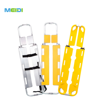 Medical Emergency Stretcher Portable Folding Scoop Stretcher with Straps for Ambulance