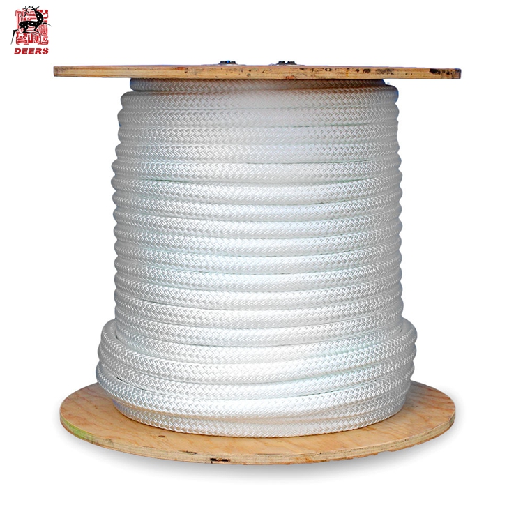 Wholesale Packing 3mm 5mm 8mm double braided polyester rope for boat