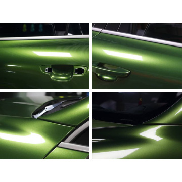 Metallic Gloss Mamba Green Car Wrap Vinyl