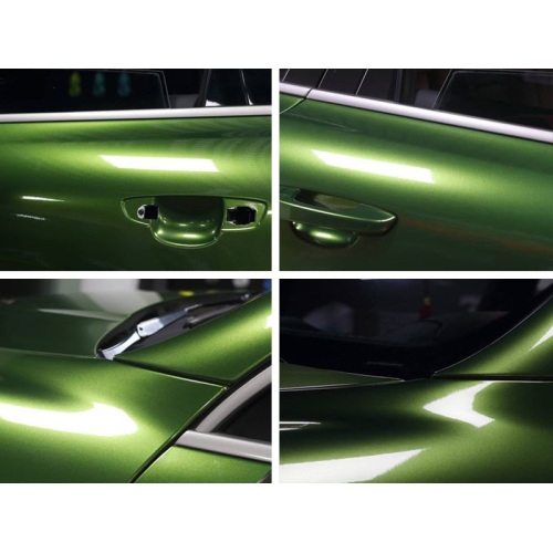 Metalinė blizgesio mamba žalia automobilio apvyniokite vinilą