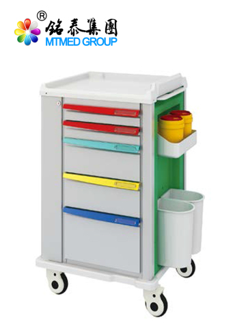 Hospital medical drug delivery cart