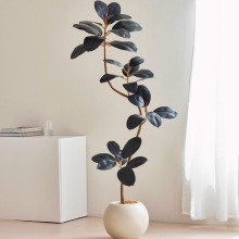 Hot Custom Size 1.6m Artificial Rubber Fig Tree
