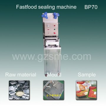 Fastfood sealing machine