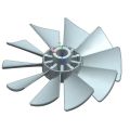 plastic injection molded engine fan molds