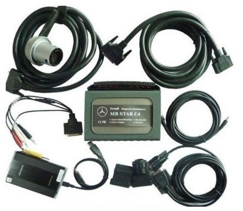 Mercedes Benz Obd Diagnostic Tools Compact4 With 4 Pin, 38 Pin, 14 Pin Truck Cable