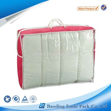 clear quilt zipper storage bag