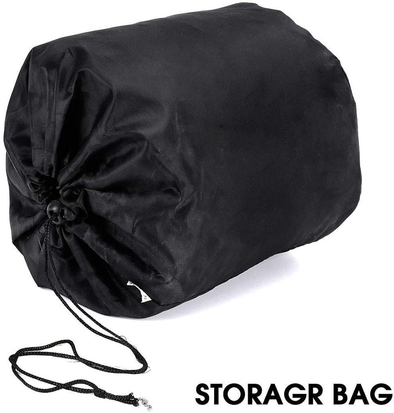 600D WaterProof Heavy Duty Boat Cover For Fish Ski Bass V-Hull Runabouts with Drawstring Storage Bag