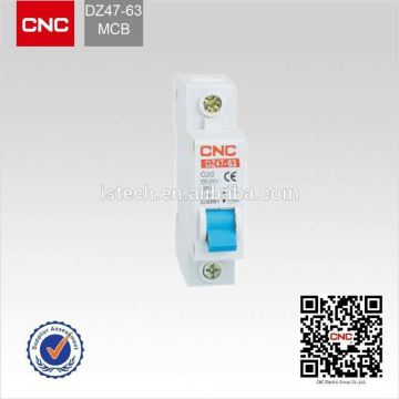 Miniature Circuit Breaker DZ47-63 b c d curve circuit breaker