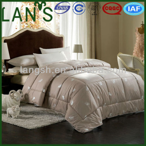 Cotton fabric Yak hair filling duvet made in China