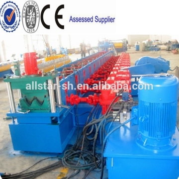 New style hot sale Hydraulic station PLC control highway guardrail device speedway cold roll forming machine