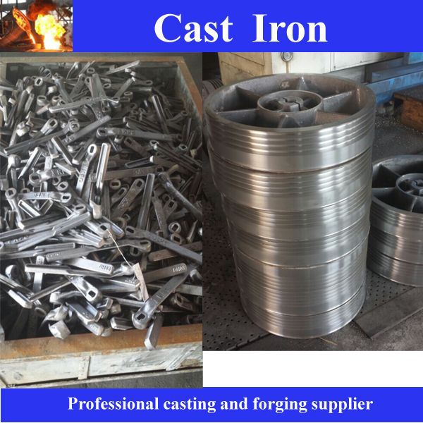 Grey and Ductile Cast Iron Casting for Machinery