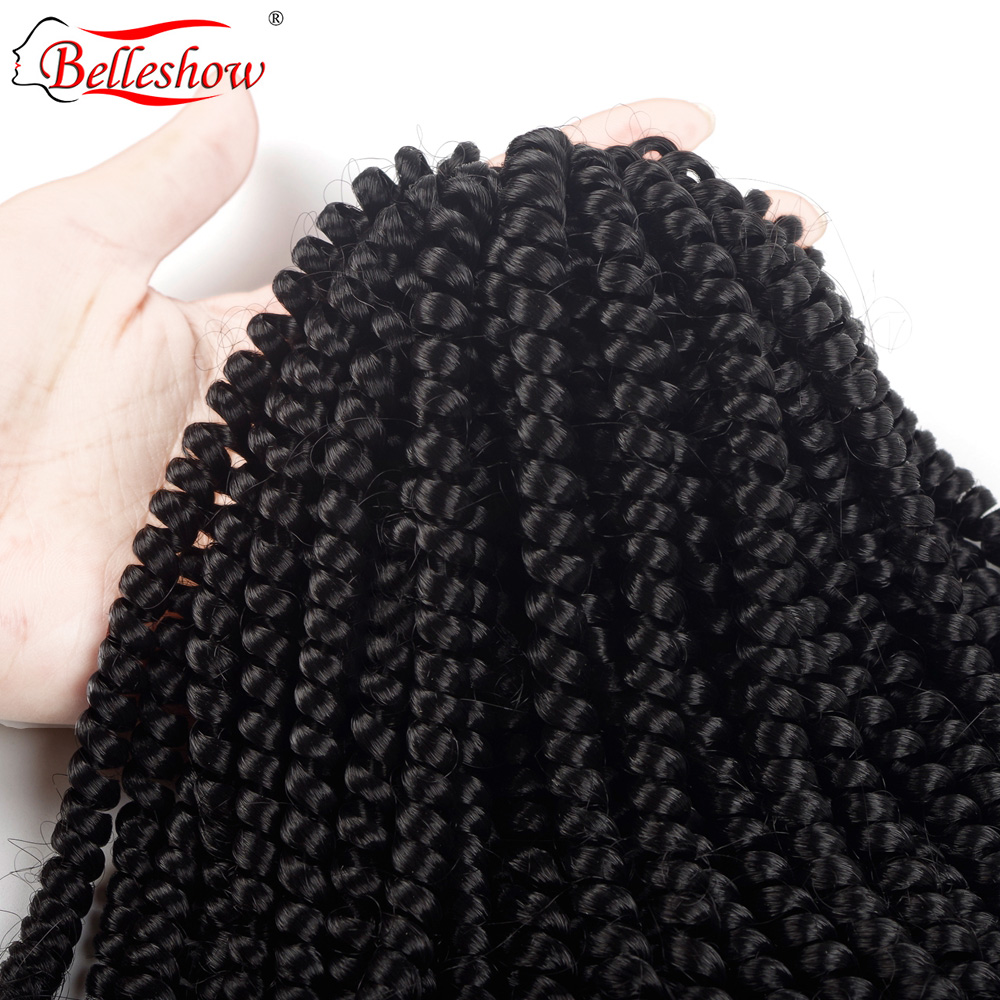 Hot sell 8'  spring twist  wholesale Braiding hair  Short Senegalese Twist Crochet Braids  Small Crochet Braids