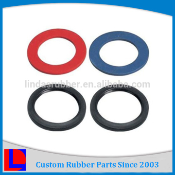 ISO9001 approved black red and blue silicone o ring