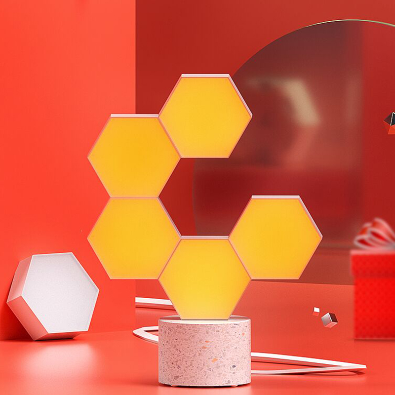 6-side Hexagonal RGB Led Panel Lamp