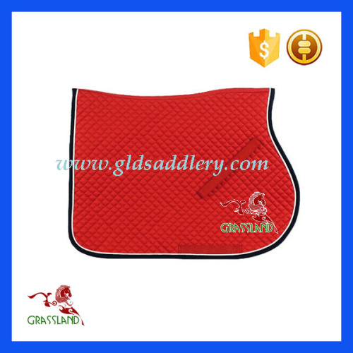 Popular Type Red Reflective Piping Saddle Pads