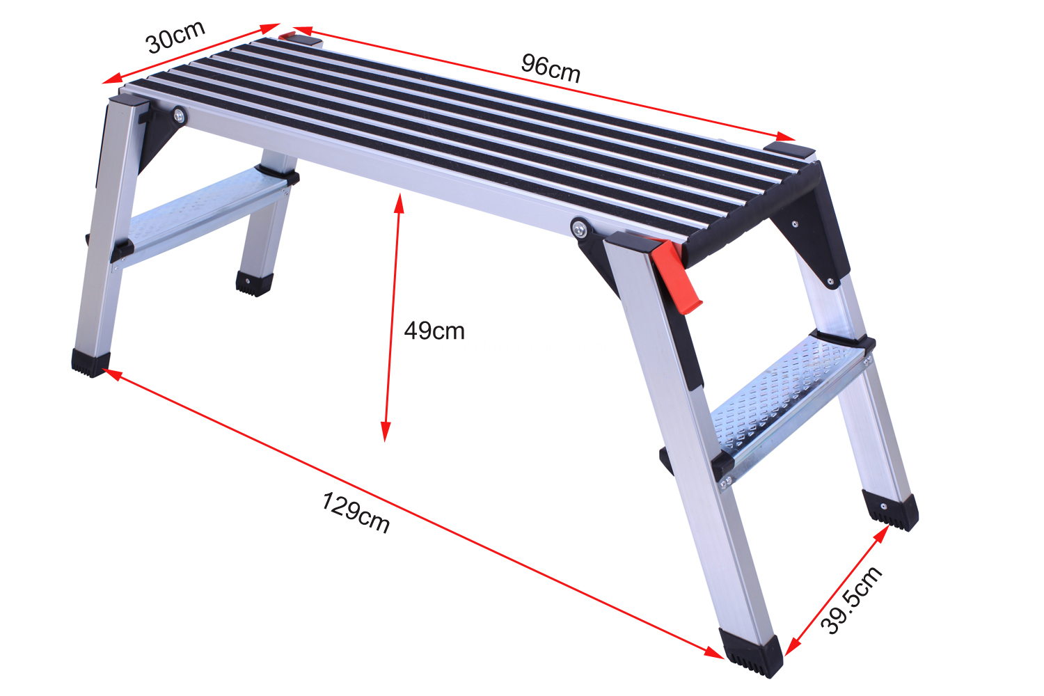 Non slip work platform