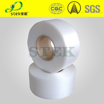 Plastic packing strip with different color