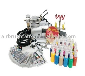 Temporary Airbrush Nail Beauty Kit