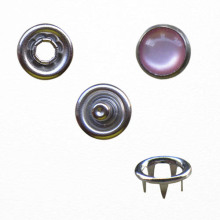 Custom Fashion Shirt Snap Button Pearl Prong Fastener