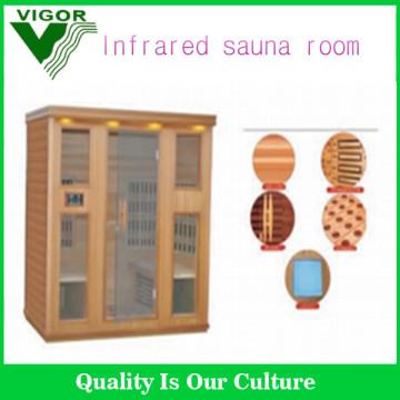 Hot sell infrared sauna rooms,outdoor shower room,cheap sauna room