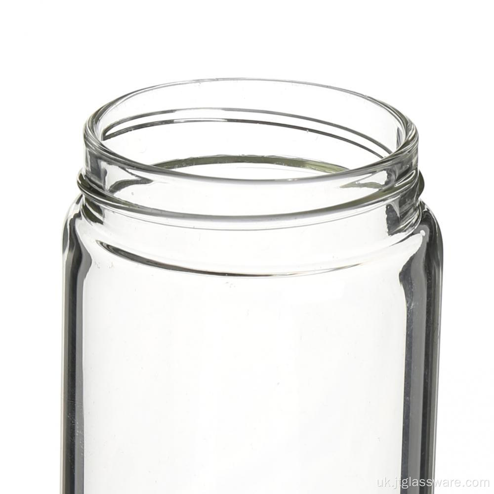 Скляна пляшка для води зі спеціальним логотипом