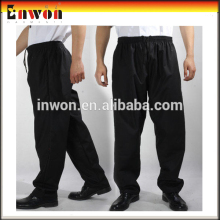 Black Design Baggy Chef Pants