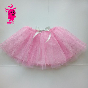 Wholesale tutu skirt for girls,Glitter Tutu Skirt light pink ballet tutu skirt