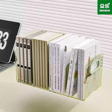 Transparent Acrylic Book Organizer Design