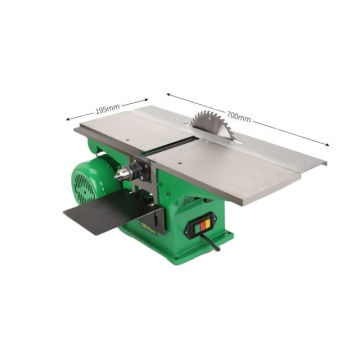 Versatile Woodworking Electric Plane with Drilling, Sawing, and Planing Functions