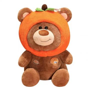 Persimmon Happy bear teddy bear plush toy