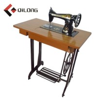 Household sewing machine type sewing machine head and spare parts