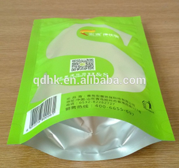 custom plastic alumunium foil snack packing bags