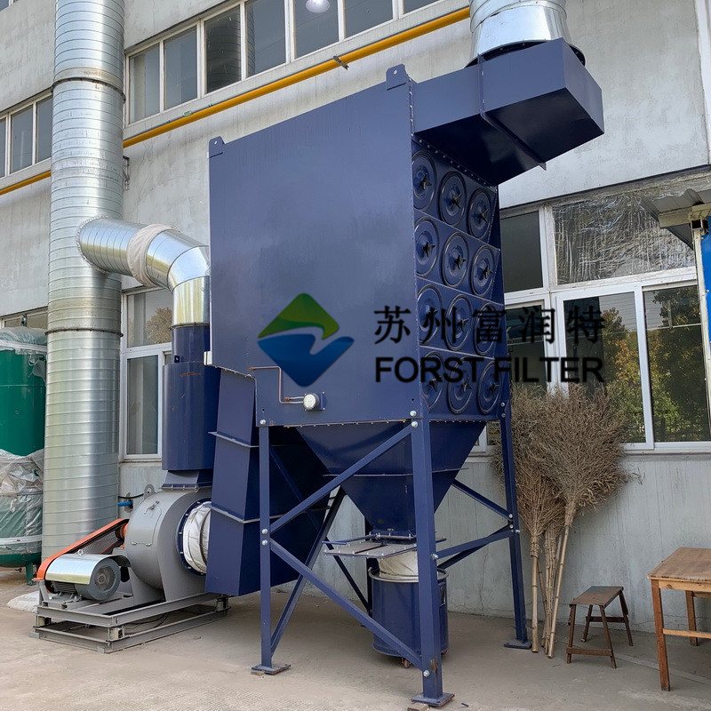 Filtration Dust Collector System For Galvanizing Graphite Metal Dust Extractor Factory