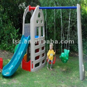 Garden hot sale kids plastic tube slide