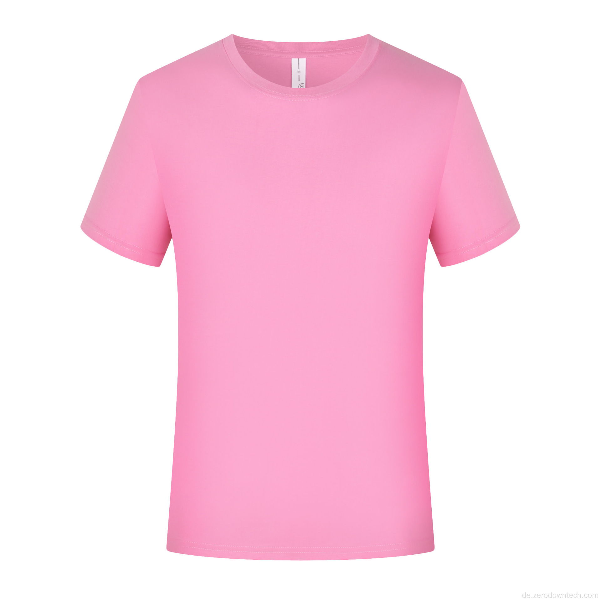 Benutzerdefinierter Druck 100% Baumwolle Casual Tee Blank T-Shirts