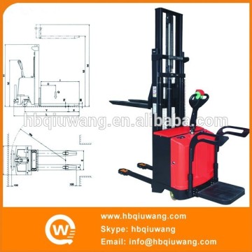 Forklift electric pallet stacker